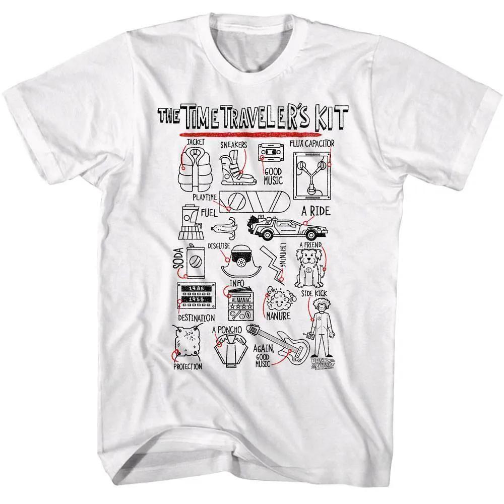 Back To The Future Time Travellers Kit Unisex T Shirt Sci Fi Movie Fan Tee 05